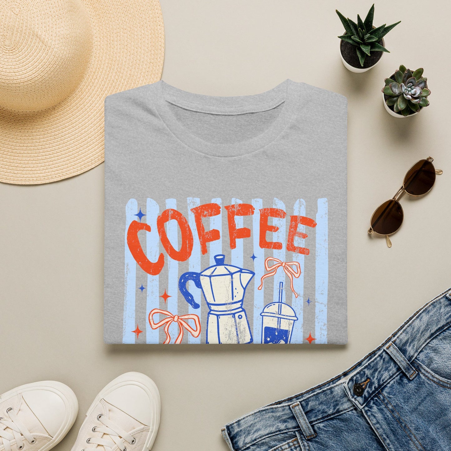 Coffee Club T‑Shirt — Retro Coffee Lovers Tee ("COFFEE" Graphic)