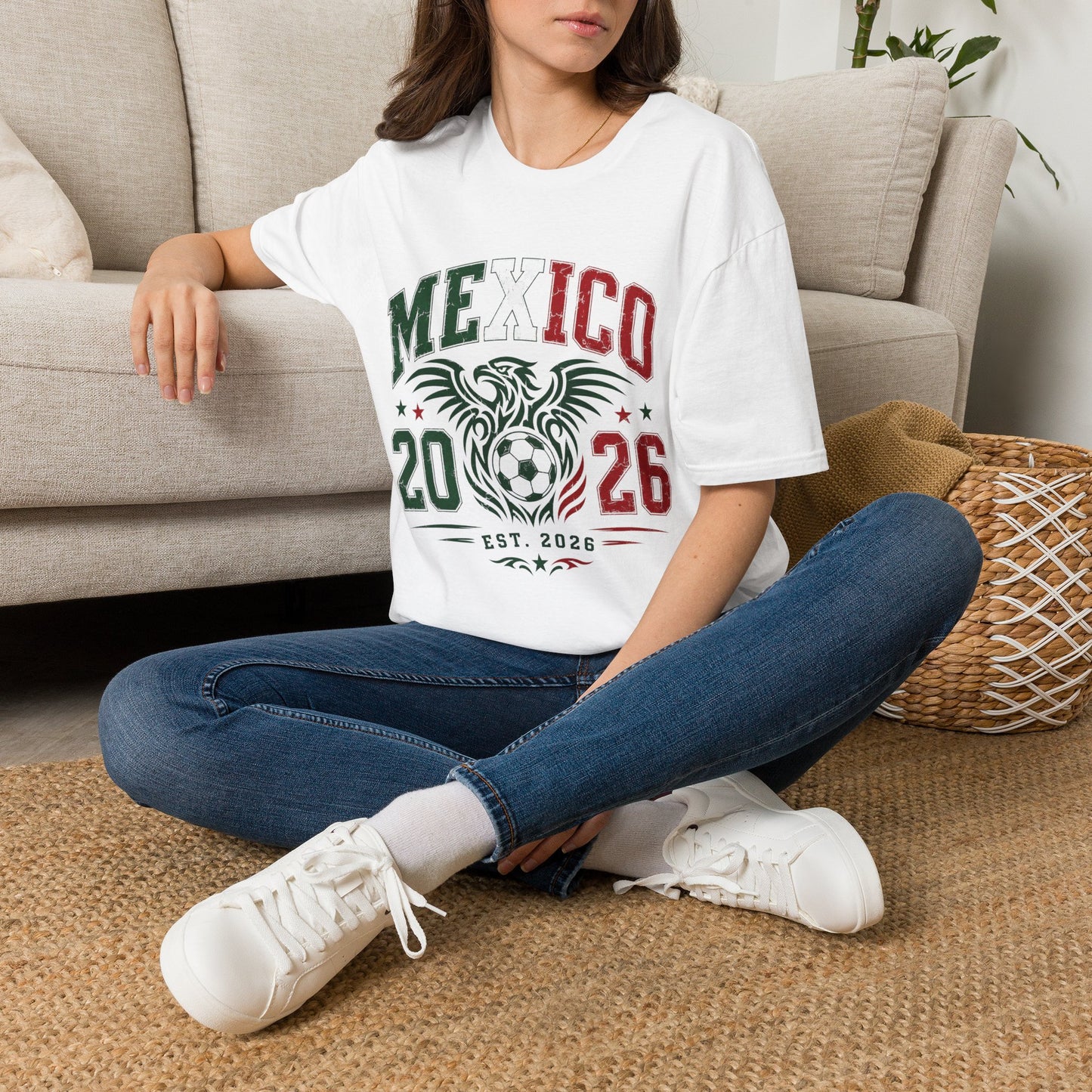 Mexico Soccer T-Shirt — Mexico 2026 Football Fan Tee
