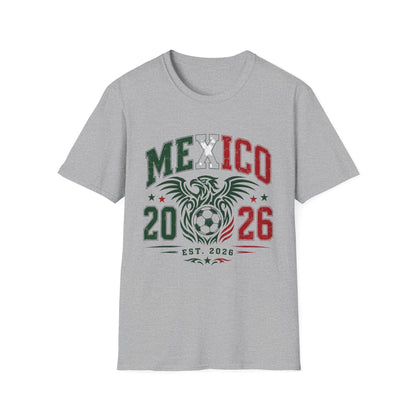 Mexico Soccer T-Shirt — Mexico 2026 Football Fan Tee