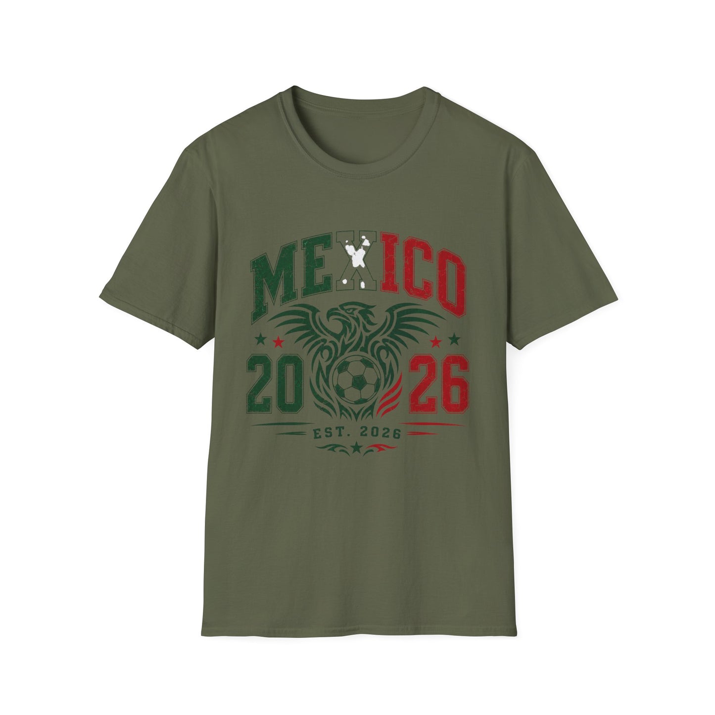 Mexico Soccer T-Shirt — Mexico 2026 Football Fan Tee