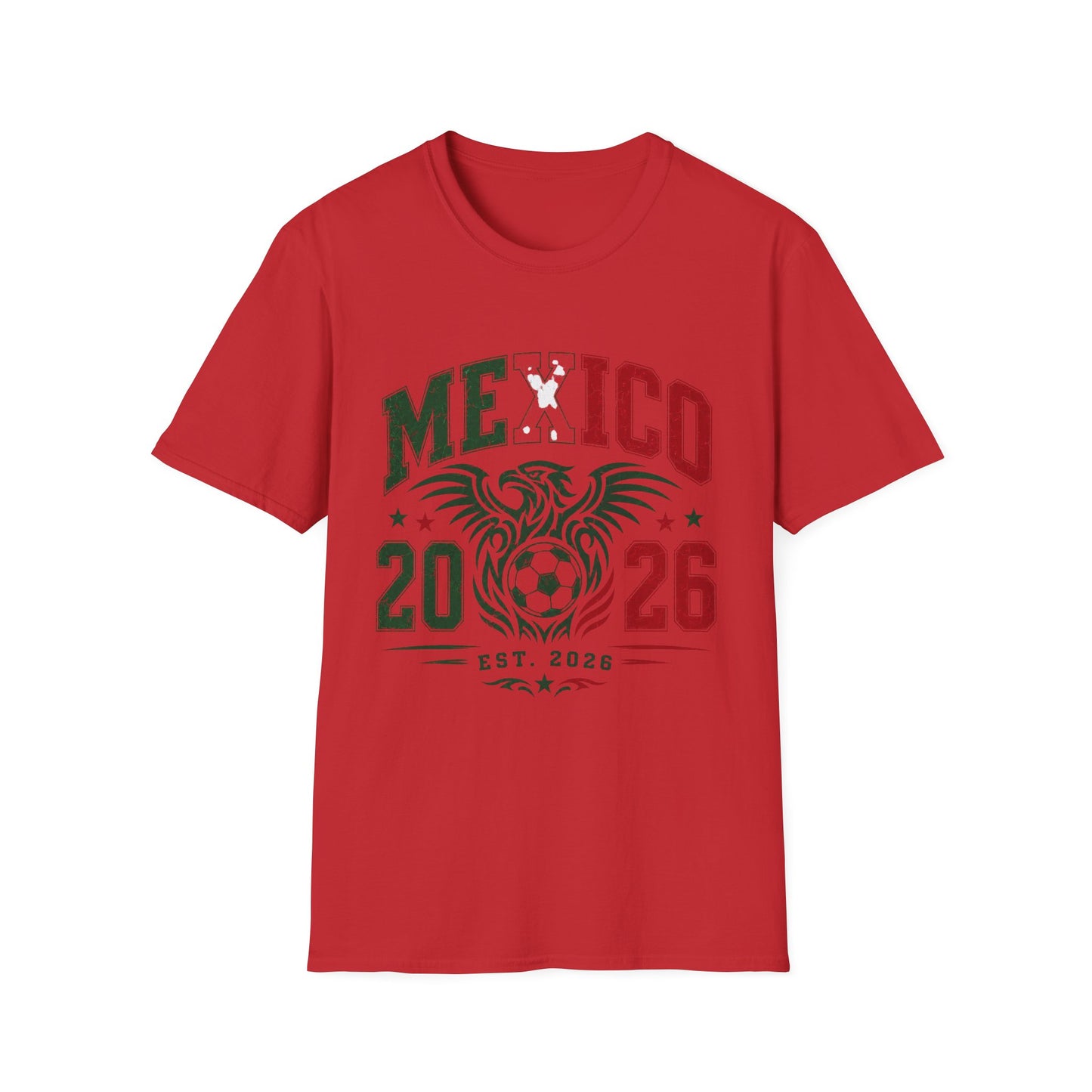 Mexico Soccer T-Shirt — Mexico 2026 Football Fan Tee