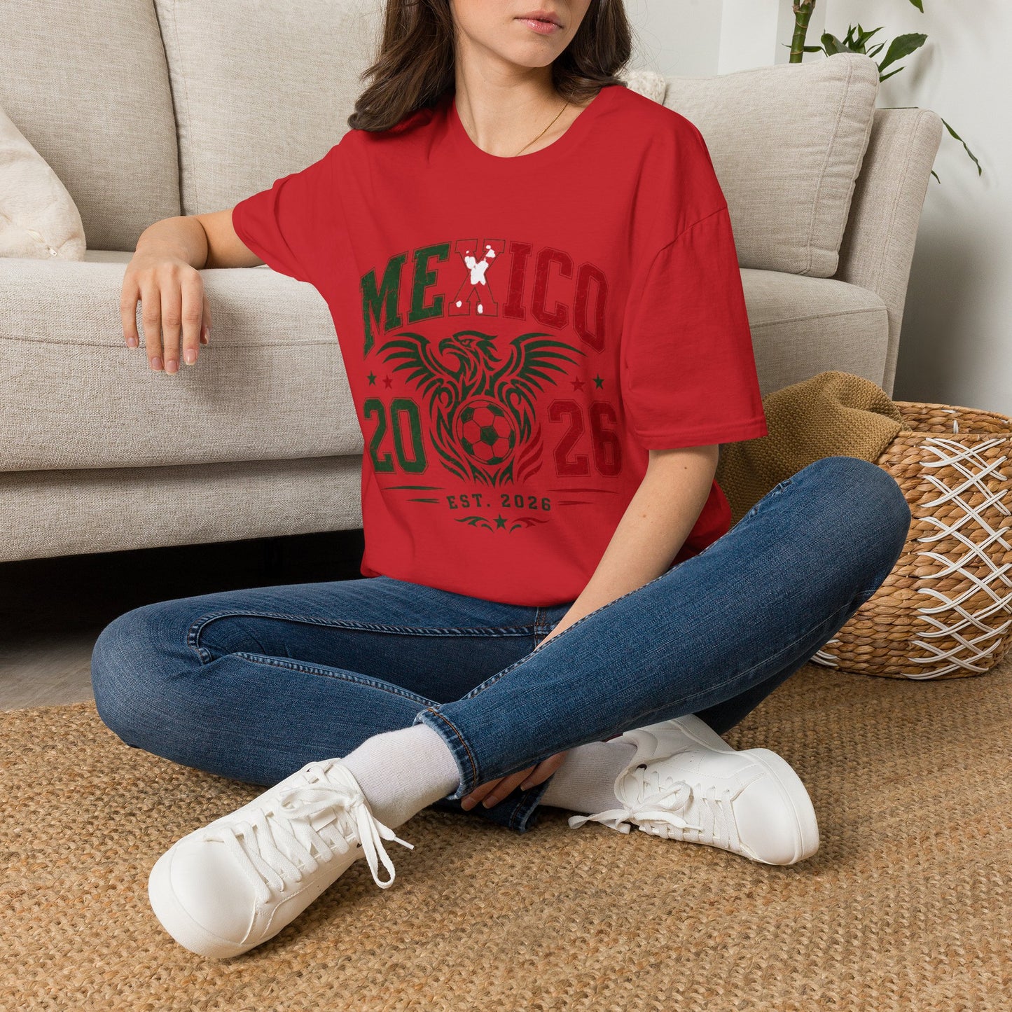 Mexico Soccer T-Shirt — Mexico 2026 Football Fan Tee