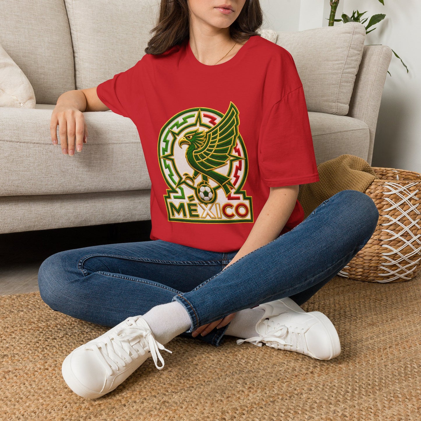 Mexico Eagle T-Shirt — Mexican Pride Aztec-Inspired Graphic Tee