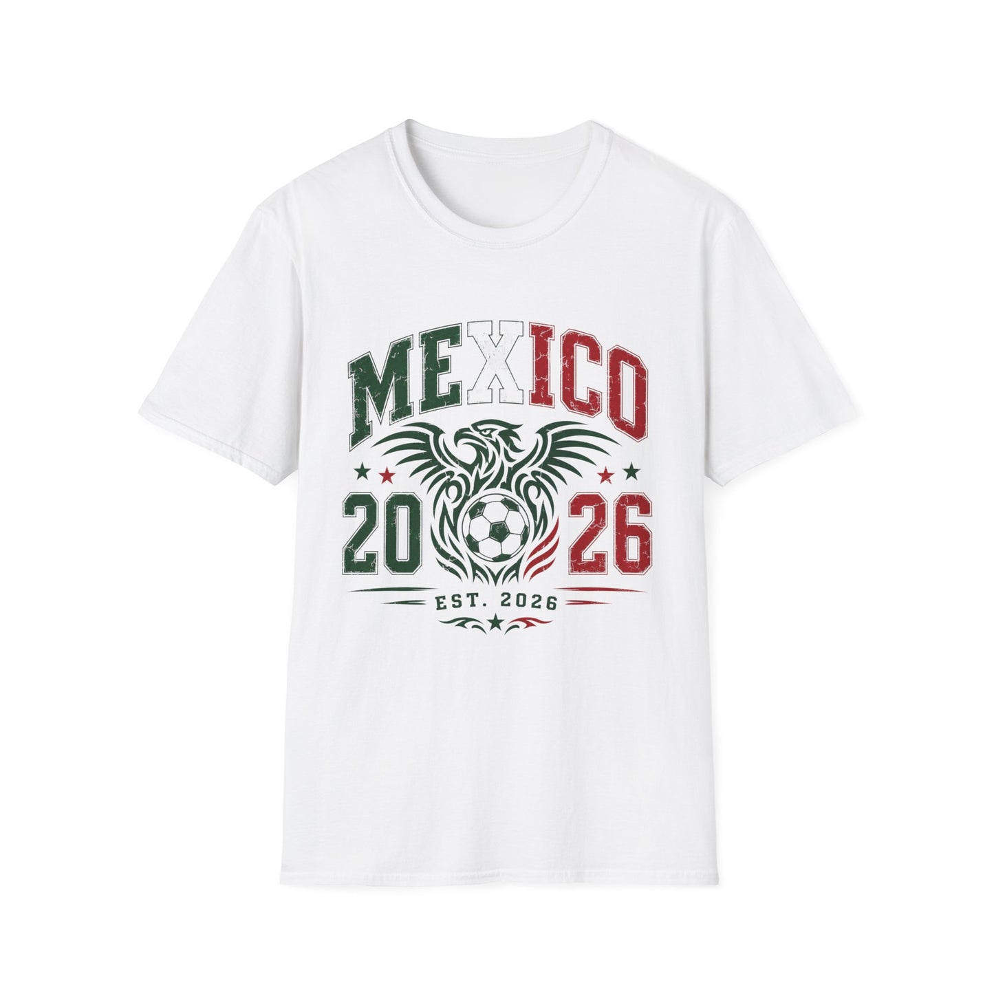 Mexico Soccer T-Shirt — Mexico 2026 Football Fan Tee