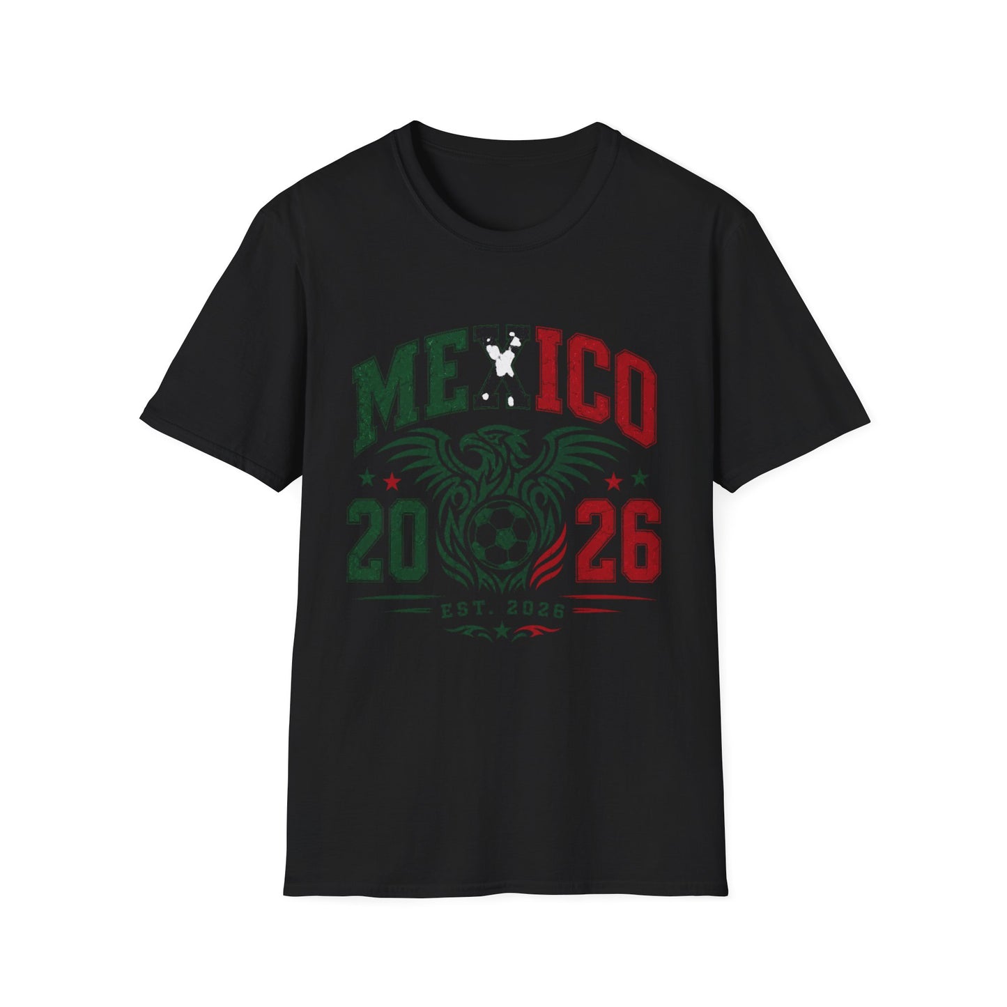 Mexico Soccer T-Shirt — Mexico 2026 Football Fan Tee