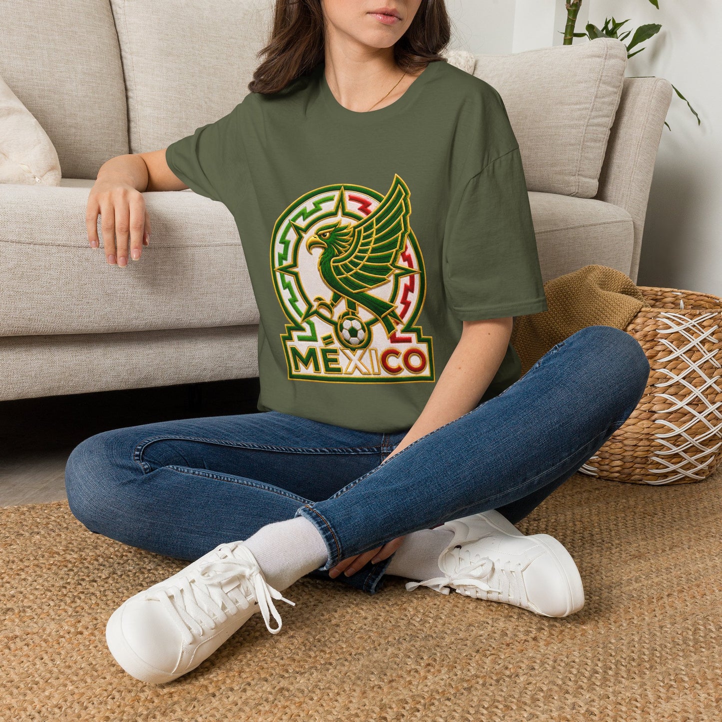 Mexico Eagle T-Shirt — Mexican Pride Aztec-Inspired Graphic Tee