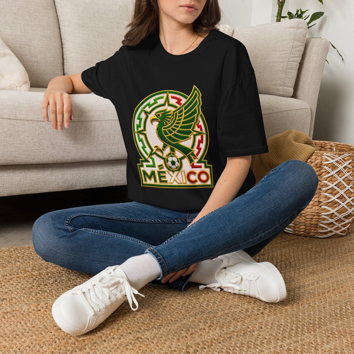 Mexico Eagle T-Shirt — Mexican Pride Aztec-Inspired Graphic Tee